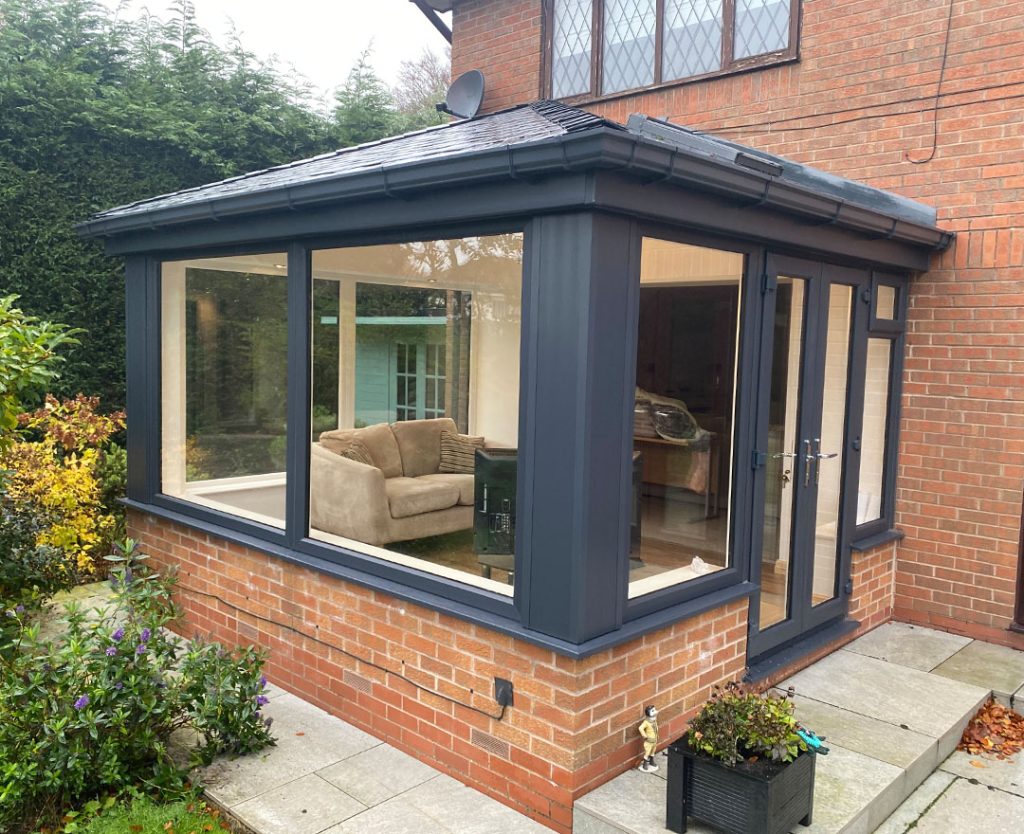 Iconic Garden Room – Insullite Limited | Timber Tiled Conservatory Roof ...